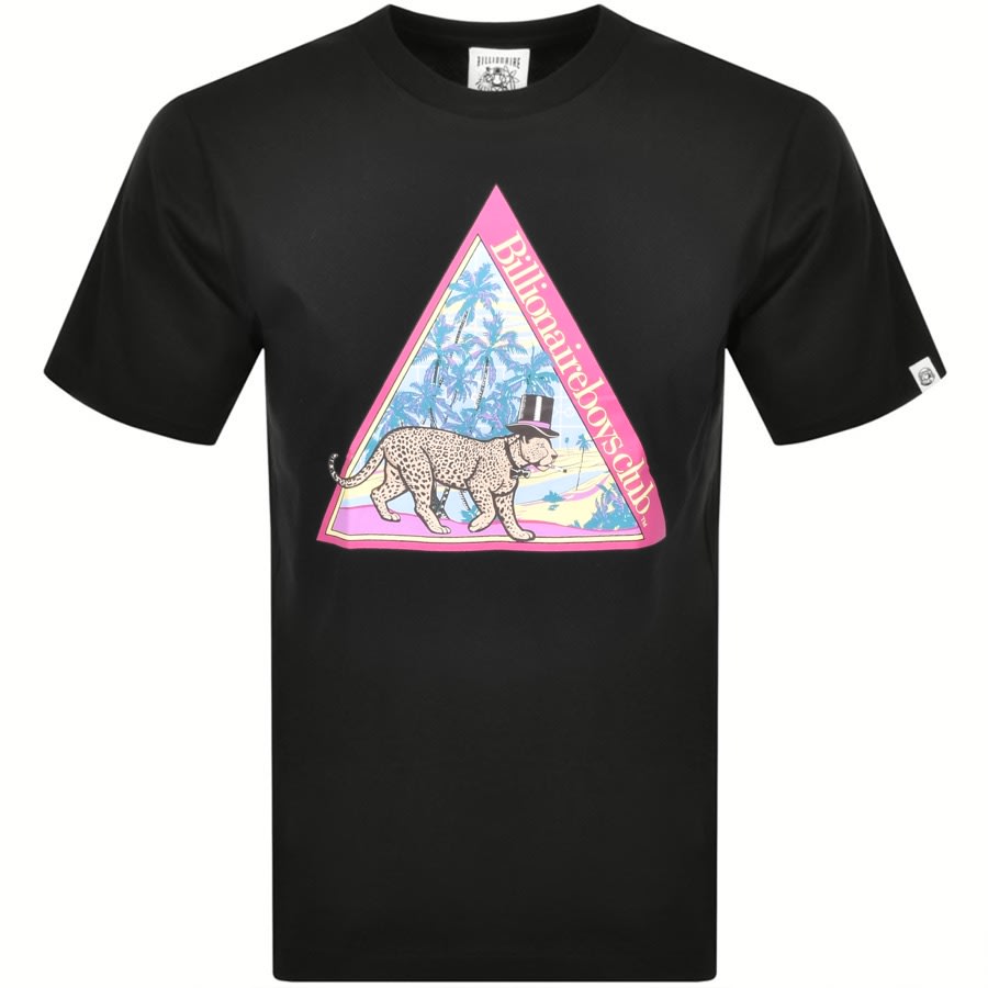 Alternative Image for ProductBillionaire Boys Club Leopard Logo T Shirt Black1